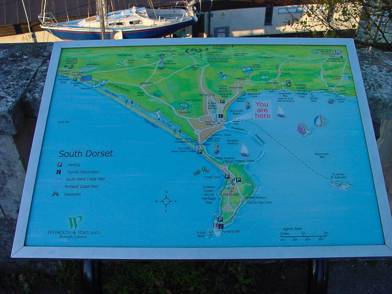 Dorset Coast path Weymouth Dorsetcamera