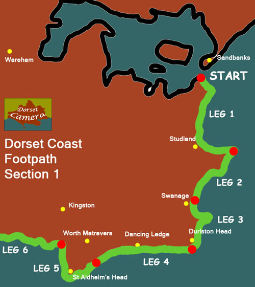 Dorset Coast Path Section 1 