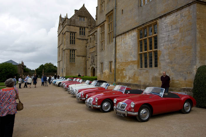Montacute House classic cars