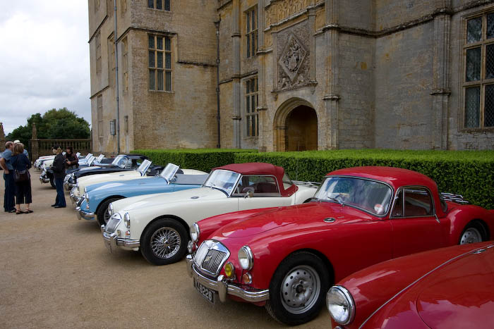 Montacute House classic cars