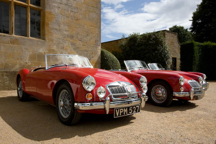 Montacute House classic cars