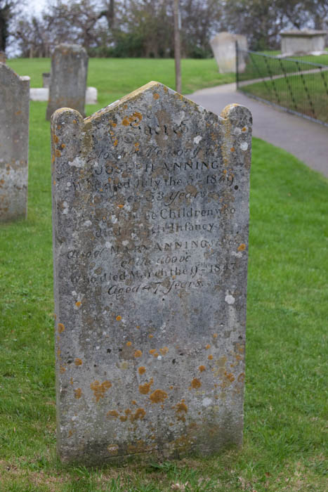 Mary Anning Grave Lyme Regis Dorset Dorsetcamera