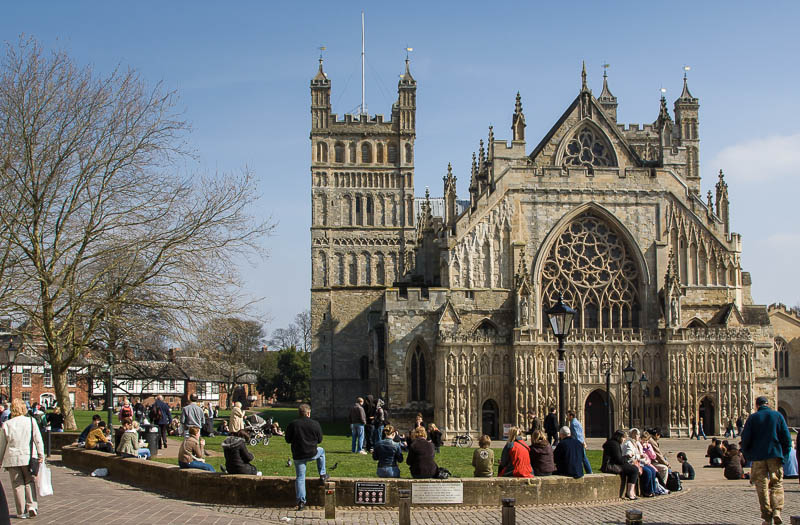 Exeter Cathedral Quarter Devon Dorsetcamera