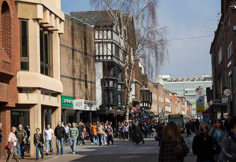 Exeter High Street Devon Dorsetcamera