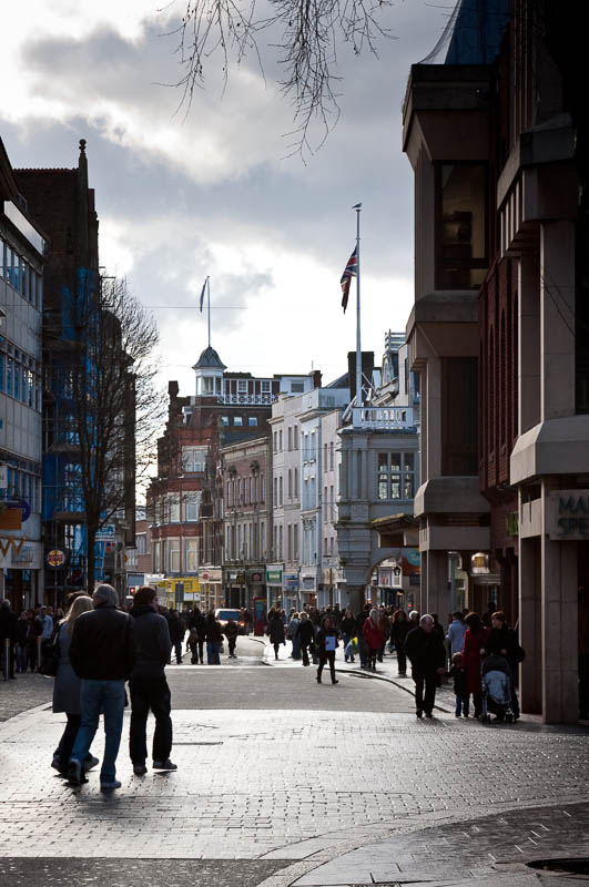 Exeter High Street Devon Dorsetcamera