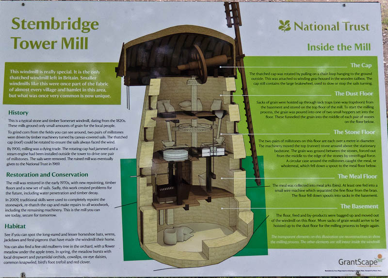 Stembridge Tower Mill National Trust  Somerset Dorsetcamera