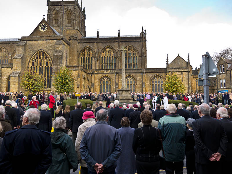 Sherborne Dorset Remembrance Sunday Dorsetcamera