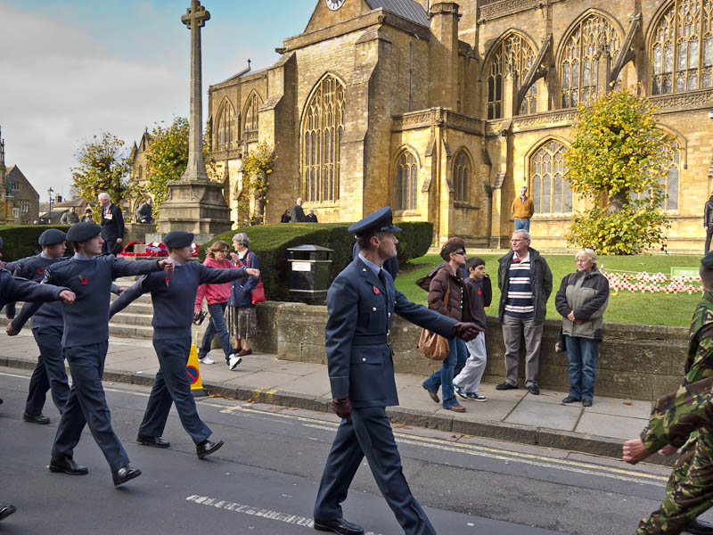 Sherborne Dorset Remembrance Sunday Dorsetcamera