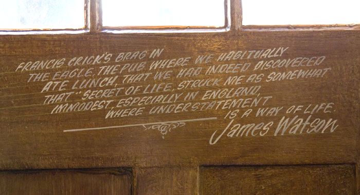 Cambridge Crick and Watson DNA