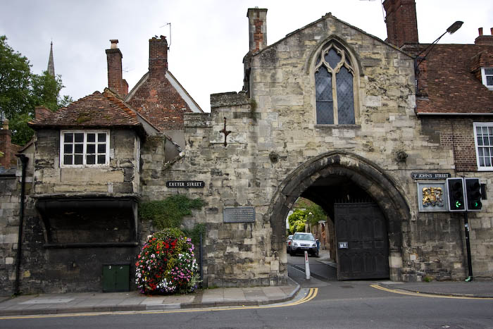 Salisbury Archway to Cathedral