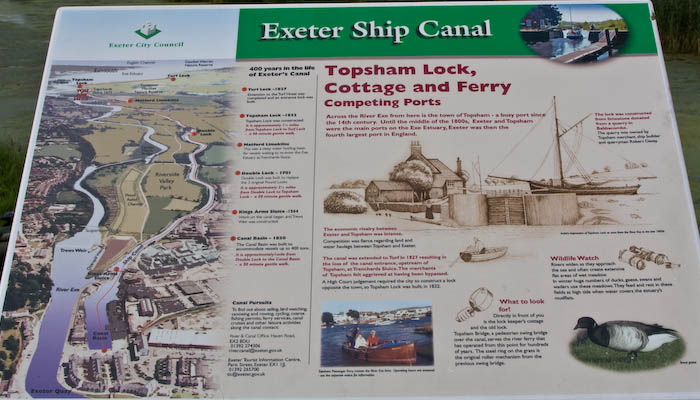 Topsham Lock Devon