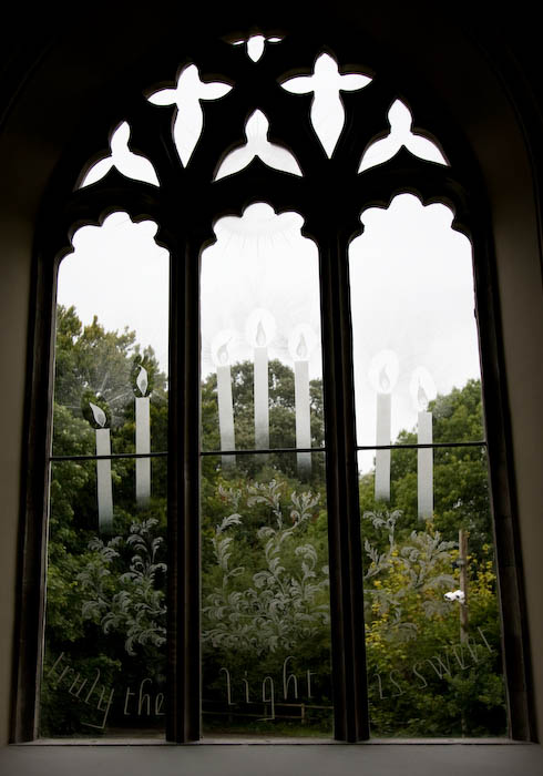 Moreton Church Dorset Whistler Windows