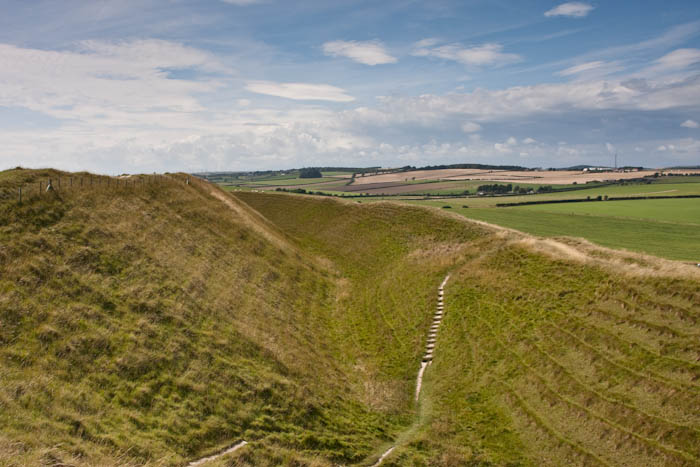 Maiden Castle Dorchester Dorset Dorsetcamera