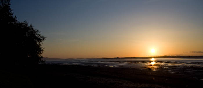Sunset Solway Firth