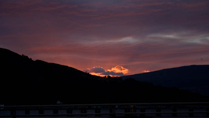 Fort William sunset