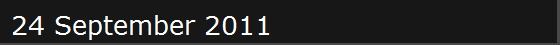 24 September 2011
