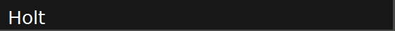Holt