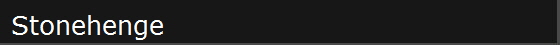 Stonehenge